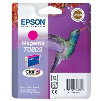 Cartouche Original EPSON T0803 (C13T08034011) Magenta