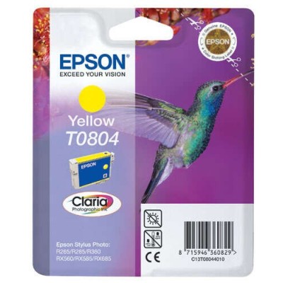 Cartouche Original EPSON T0804 (C13T08044011) Jaune