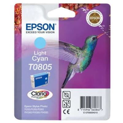 Cartouche Original EPSON T0805 (C13T08054011) Light cyan