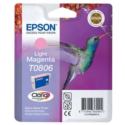 Cartouche Original EPSON T0806 (C13T08064011) Light magenta