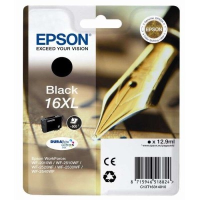 Cartouche Original EPSON 16XL (C13T16314012) Noir