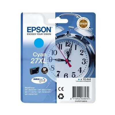 Cartouche Original EPSON 27XL (C13T27124012) Cyan