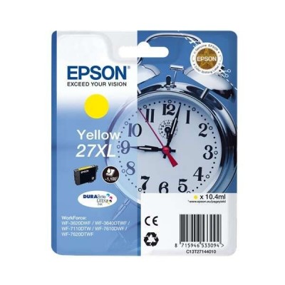 Cartouche Original EPSON 27XL (C13T27144012) Jaune