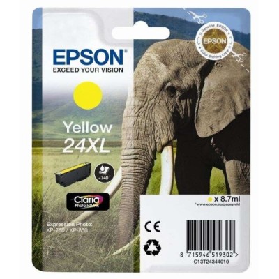 Cartouche Original EPSON 24XL (C13T24344012) Jaune