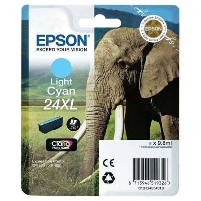 Cartouche Original EPSON 24XL (C13T24354012) Light Cyan