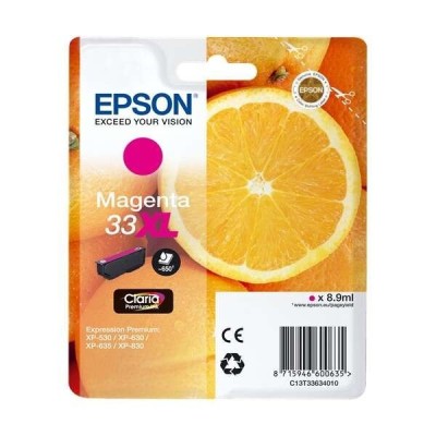 Cartouche Original EPSON 33XL (C13T33634012) Magenta