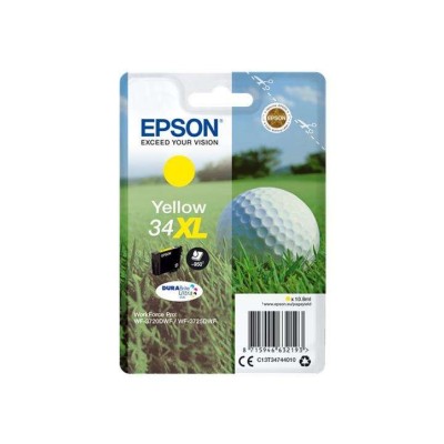 Cartouche Original EPSON 34XL (C13T34744010) Jaune