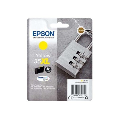 Cartouche Original EPSON 35XL (C13T35944010) Jaune