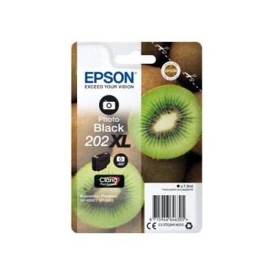 Cartouche Original EPSON 202XL (C13T02H14010) Photo noir