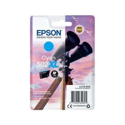 Cartouche Original EPSON 502XL (C13T02W24010) Cyan