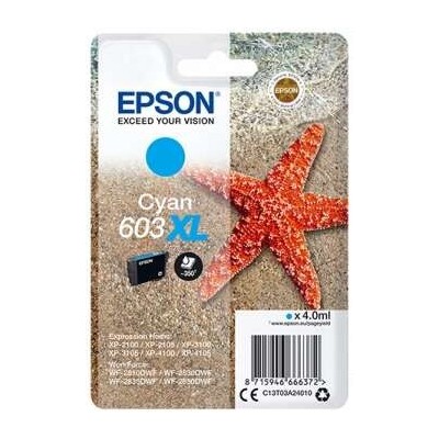 Cartouche Original EPSON 603XL (C13T03A24010) Cyan