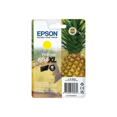 Cartouche Original EPSON 604XL (C13T10H44010) Jaune