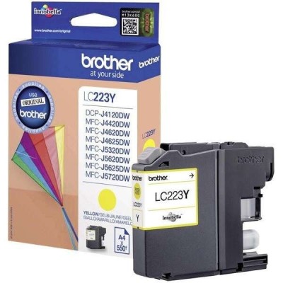 Cartouche Original BROTHER LC-223 Jaune