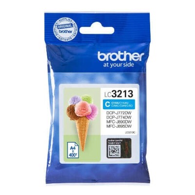 Cartouche Original BROTHER LC-3213 Cyan