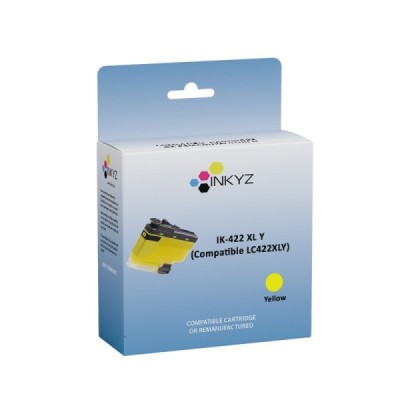 Cartouche Compatible BROTHER LC-422 XL Jaune