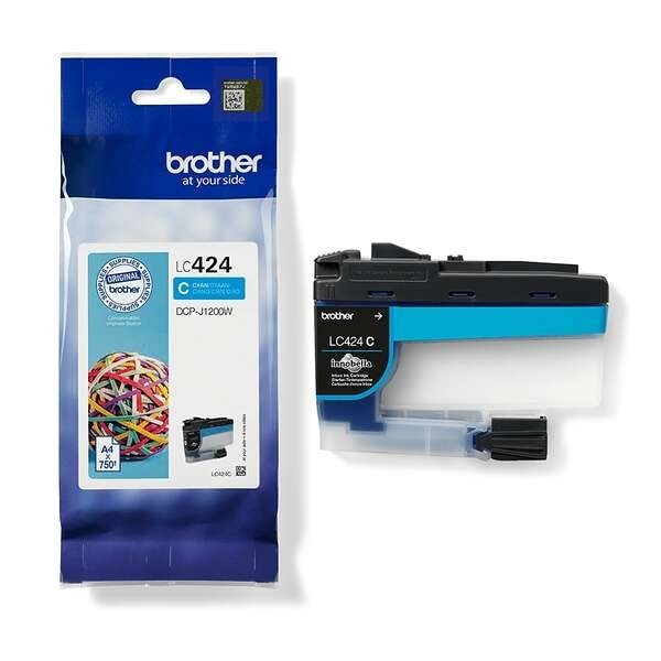 Cartouche d'Encre Brother LC-424 Cyan