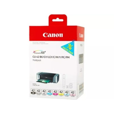 Cartouche d'encre Canon CLI-42 8 couleurs Multipack