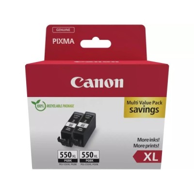 Cartouche d'encre Canon 2X PGI550XL MULTIPACK