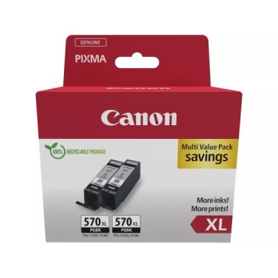 Cartouche d'encre Canon 2X PGI-570XL MULTIPACK