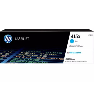 Toner Original  HP 415X (W2031X) Cyan