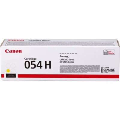 Toner Original  CANON 054H (3025C002) Jaune