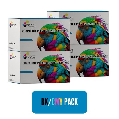 Toner Compatible INKYZ HP 216A (W2410/11/12/13A) 4 couleurs- Multipack