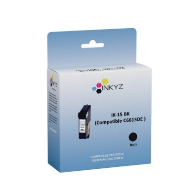 Cartouche Compatible HP 15 (C6615DE) NOIR