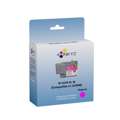 Cartouche Compatible Inkyz Brother LC-3239 XL Magenta