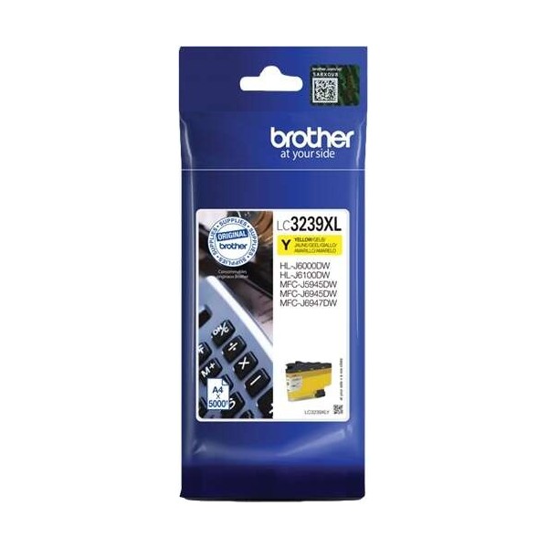 Cartouche d'Encre Brother LC-3239 XL Jaune