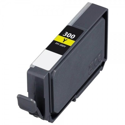 Cartouche Compatible Canon PFI300 (4196C001) Jaune