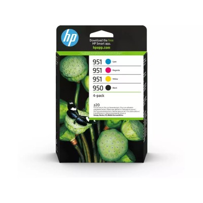 Cartouche d'encre HP 950 /951 (6ZC65AE) 4 Couleurs Multipack