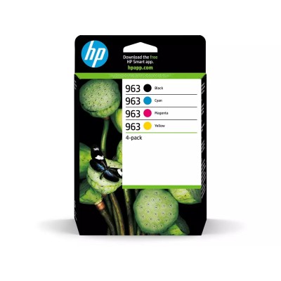 Cartouche d'encre HP 963 (6ZC70AE) 4 Couleurs Multipack