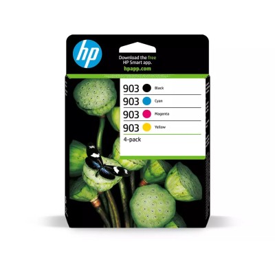 Cartouche d'encre HP 903 (6ZC73AE ) 4 Couleurs Multipack