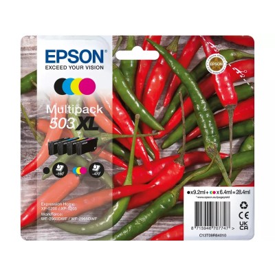 Cartouche d'encre EPSON 503XL (C13T09R64010) 4 Couleurs Multipack