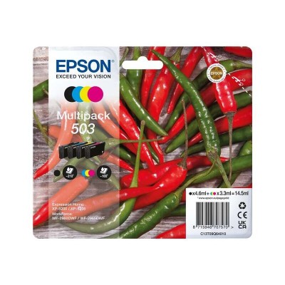 Cartouche d'encre EPSON 503 ( C13T09Q64010) 4 Couleurs Multipack