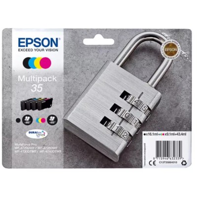 Cartouche d'encre EPSON 35 (C13T35864010) 4 Couleurs Multipack