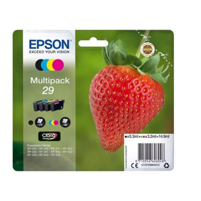 Cartouche d'encre EPSON 29 (C13T29864012) 4 Couleurs Multipack