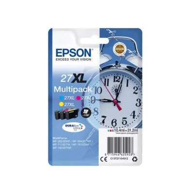 Cartouche d'encre EPSON 27XL (C13T27154012) 3 Couleurs Multipack