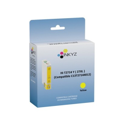 Cartouche Compatible EPSON 27XL (C13T27144012) Jaune