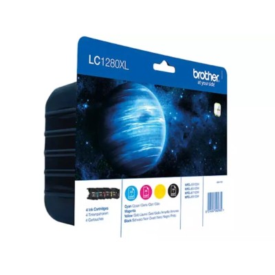 Cartouche d'encre Brother LC-1280XLVALBPDR 4 Couleurs Multipack