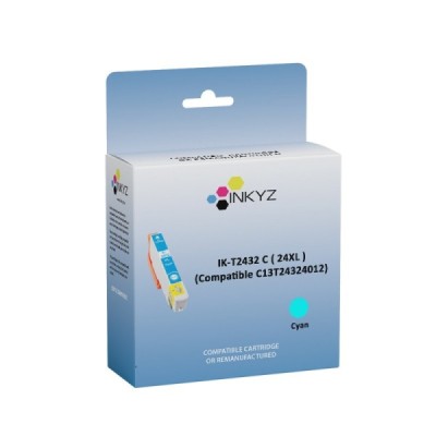 Cartouche Compatible EPSON 24XL (C13T24324012) Cyan