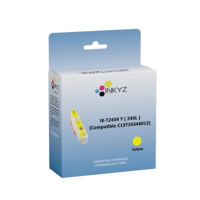 Cartouche Compatible EPSON 24XL (C13T24344012) Jaune