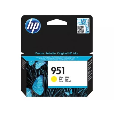 Cartouche d'encre Original HP 951 (CN052AE) Jaune