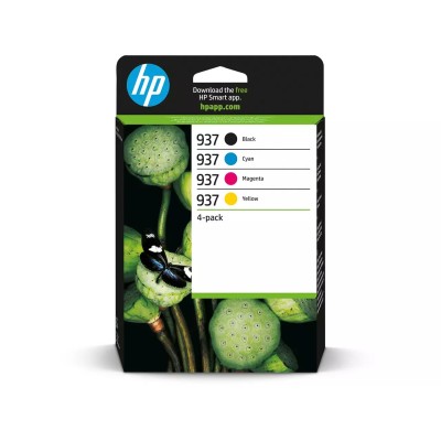 Cartouche d'encre HP 937 (6C400NE) - 4 Couleurs - Multipack