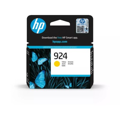 Cartouche d'encre Original HP 924 (4K0U5NE) Jaune