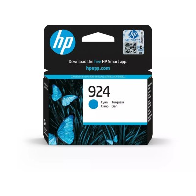 Cartouche d'encre Original HP 924 (4K0U3NE) Cyan