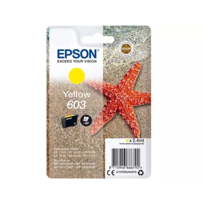 Cartouche d'encre Original EPSON 603 (C13T03U44010) Jaune