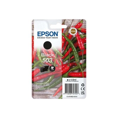 Cartouche d'encre Original EPSON 503 (C13T09Q14010) Noir