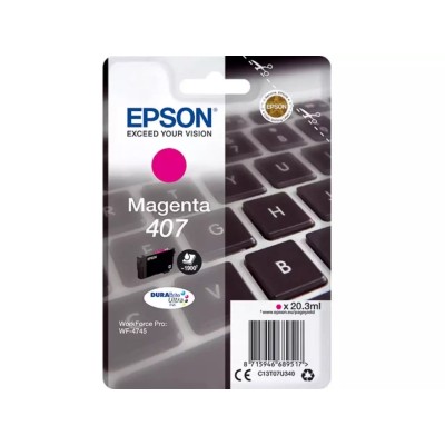 Cartouche d'encre Original EPSON 407 (C13T07U340) Magenta