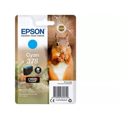 Cartouche d'encre Original EPSON 378 (C13T37824010) Cyan